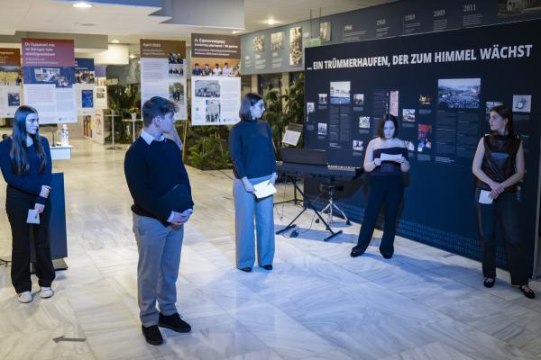 AG DSA-erinnert, Empfang-Ausstellungseröffnung